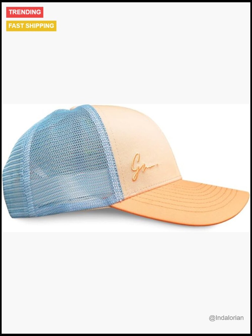 Women's Trucker Hat - Snapback Baseball Cap, Curved Bill